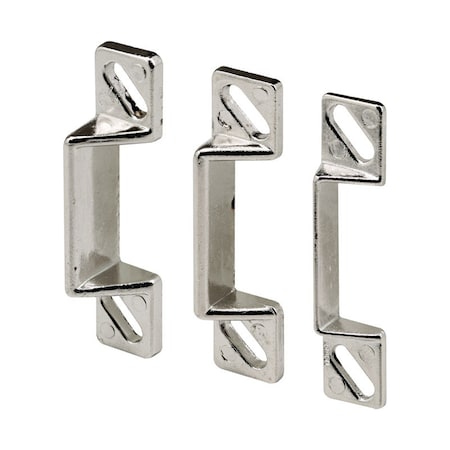 Prime-Line Prime-Line Silver Zinc Die-cast Door Strike 3 pc K 5148
